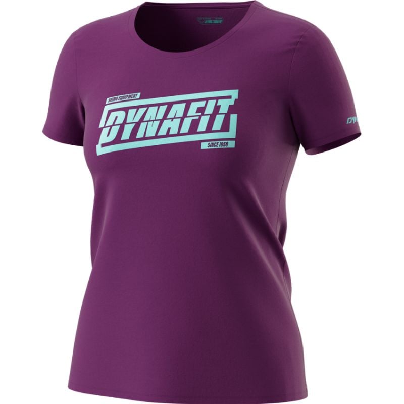 t-shirt DYNAFIT GRAPHIC CO W S/S TEE (royal purple/TABLOID) Femme