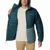 Columbia M Westridge Down Hooded -Metal, Night Wa (Green)