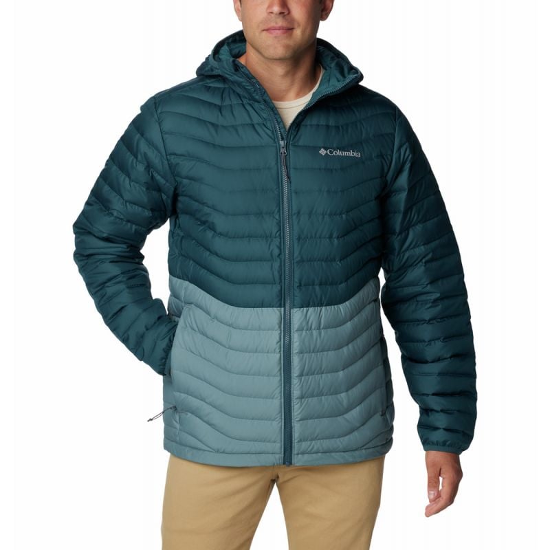 Men's Columbia Westridge Hooded Jacket (Metal, Night Wave)