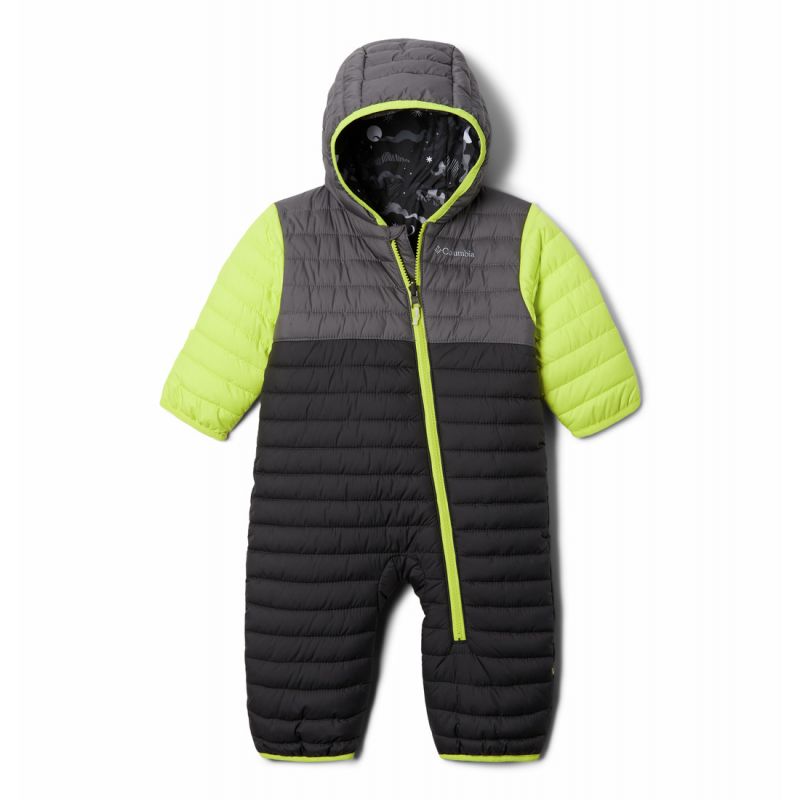 Combinaison Columbia Powder Lite Reversible (Shark, City Grey) enfant