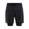 Craft PRO TRAIL 2IN1 SHORTS M SVART ()