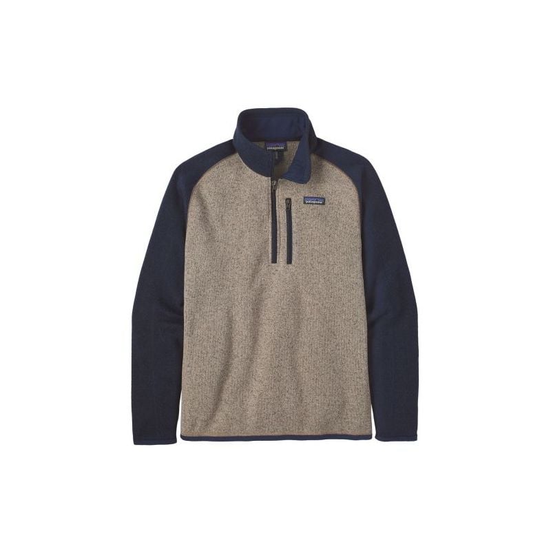 Polar fleece Patagonia M's Better Sweater 1/4 Zip (Oar Tan) Man