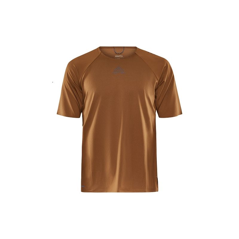 T-shirt CRAFT PRO Trail SS Tee M (BROWN) homme