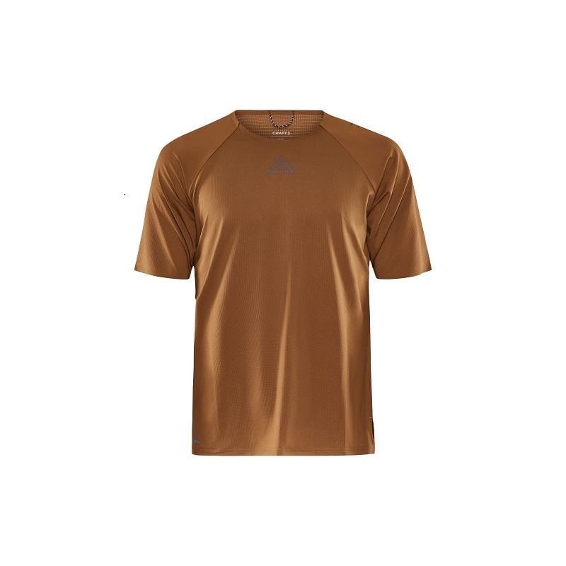 T-Shirt Craft PRO Trail SS Tee M (BROWN) Mann