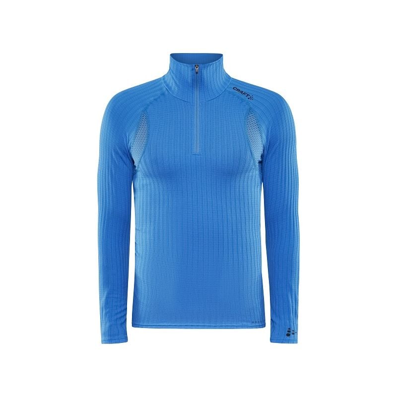 Långärmad T-shirt för herrar Craft ACTIVE EXTREME X ZIP LS (Blue)