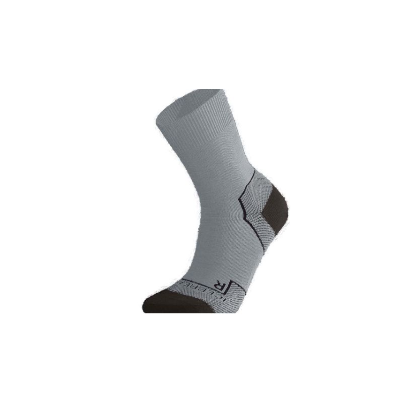 Hombres Icebreaker Hike+ Light Crew (Blizzard Heather) calcetines de senderismo