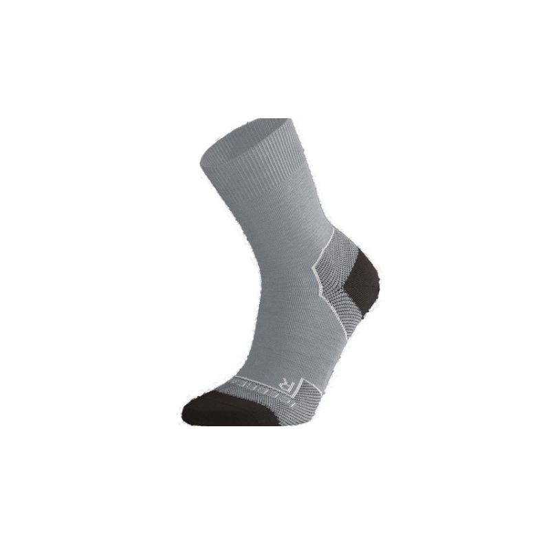 Calze da trekking da donna Icebreaker Hike+ Light Crew (Blizzard Heather)