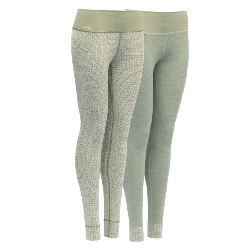 intimo tecnico donna Devold KVITEGGA MERINO 230 LONGS (RAW WHITE)