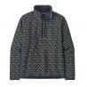 Fleece Patagonia M&39s Better Sweater 1/4 Zip (Mountain Peak: New Navy)