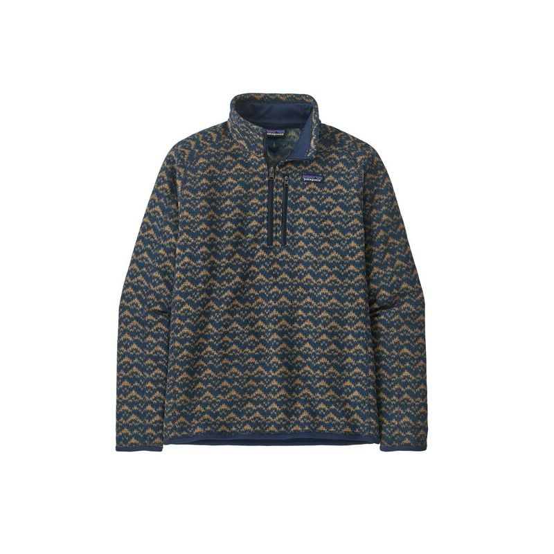 Polar fleece Patagonia M's Better Sweater 1/4 Zip (Mountain Peak: New Navy)