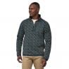 Patagonia M's Better Sweater 1/4 Zip (Mountain Peak: New Navy)