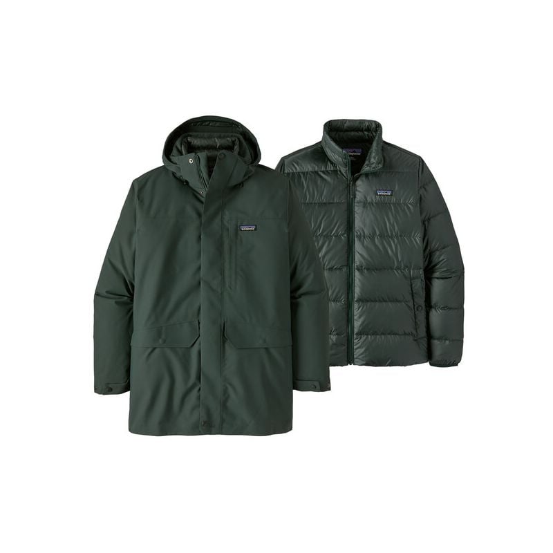Heren 3-in-1 jas Patagonia M's Tres 3-in-1 Parka (Northern Green)