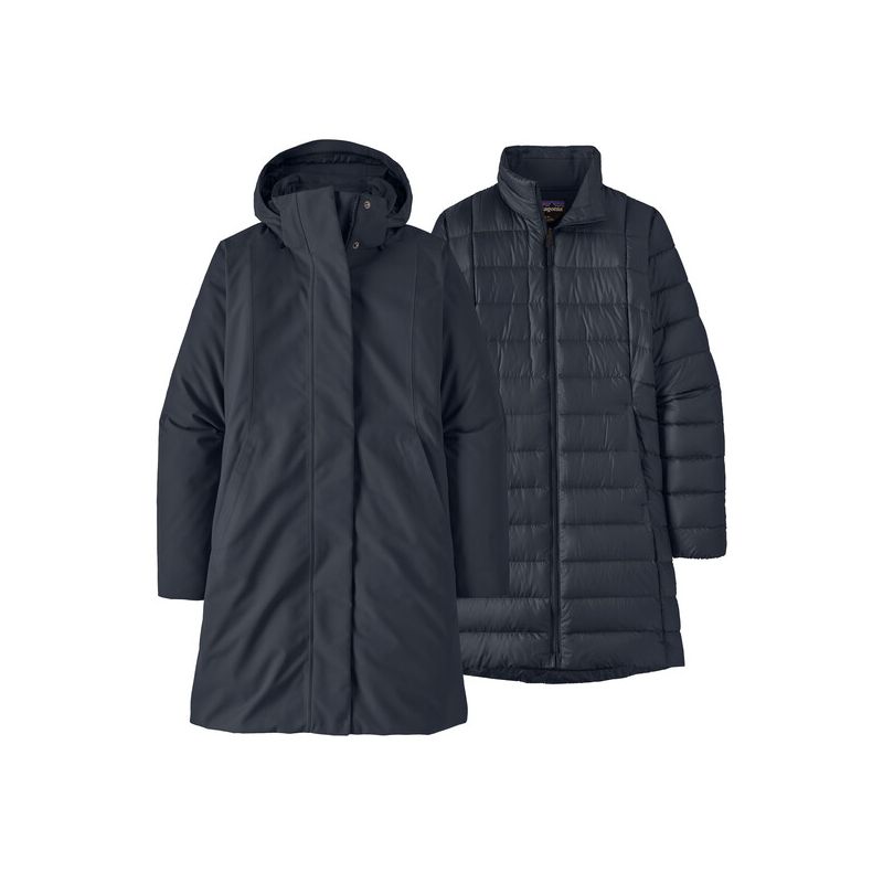 3-i-1-jacka för damer Patagonia W's Tres 3-i-1 Parka (Smolder Blue)