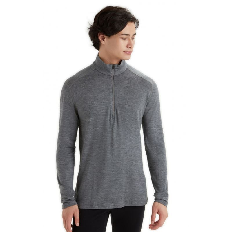 M 260 Tech LS Half Zip GRITSTONE HTHR-013 Icebreaker