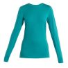 Langermet baselag Icebreaker Merino 200 Oasis Ls Crewe (Midnight navy) kvinne