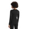 Midlayer Icebreaker Merino 200 Oasis LS Crewe (Black) Women's