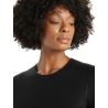 Midlayer Icebreaker Merino 200 Oasis LS Crewe (Black) Women's