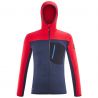 Micro fleece Millet Trilogy LIGHTGRID HOODIE (Safir/Rød) mann