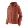 Doudoune PATAGONIA Down Sweater Hoody (Burl Red) Femme