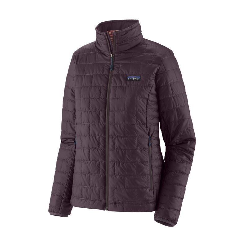 Dunjakke Patagonia Nano Puff Jkt (Obsidian Plum) kvinne