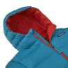 Patagonia K's Hi-Loft Down Sweater Hoody (Golvend Blauw)