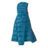 Patagonia K's Hi-Loft Down Sweater Hoody (aaltomaisen sininen)