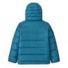 Patagonia K's Hi-Loft Down Sweater Hoody (aaltomaisen sininen)