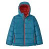 PATAGONIA K's Hi-Loft Down Sweater Hoody (Wavy Blue)