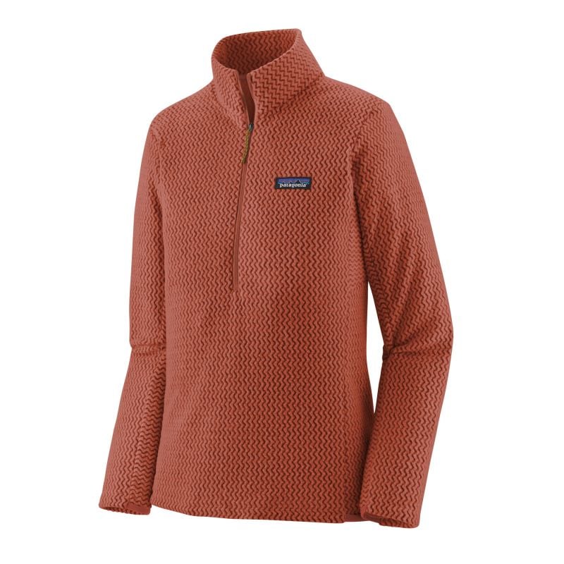 Fleece Patagonia R1 Air Zip Neck (Evening Mauve) kvinne