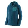 Fleece Patagonia R1 Air Full-zip Hoody (Lagom Blue) Women