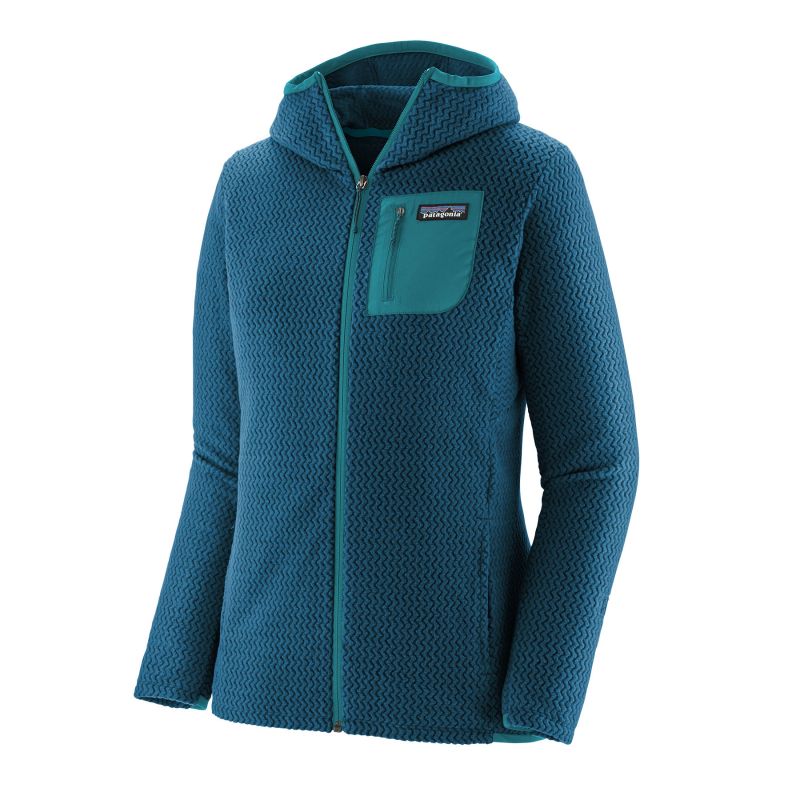 Women's Patagonia R1 Air Full-zip Hoody (Lagom Blue) fleece