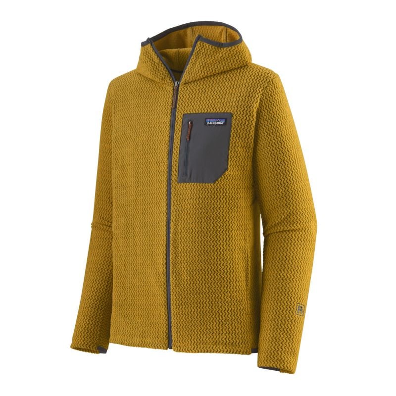 Polar para hombre Patagonia R1 Air Full-zip Hoody (Cabin Gold)