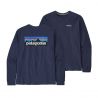 M's L/s P-6 Logo Responsibili-tee Classic Navy