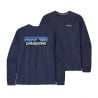 M's L/s P-6 Logo Responsibili-tee Classic Navy