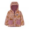 Chaqueta de plumón reversible para niños Patagonia Sudadera de plumón reversible para bebé con capucha (Canto andino: pájar