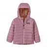 Chaqueta de plumón reversible para niños Patagonia Sudadera de plumón reversible para bebé con capucha (Canto andino: pájar