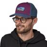 Patagonia P-6 Logo Trucker Hat (Night Plomme)