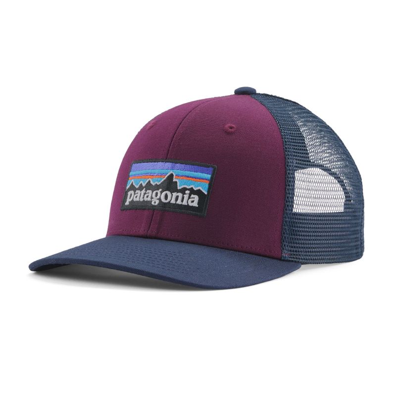 Kasket Patagonia P-6 Logo Trucker (Night Plum)