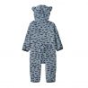 Patagonia Baby Furry Friends Bunting (Snowy: Light Plume Grey)