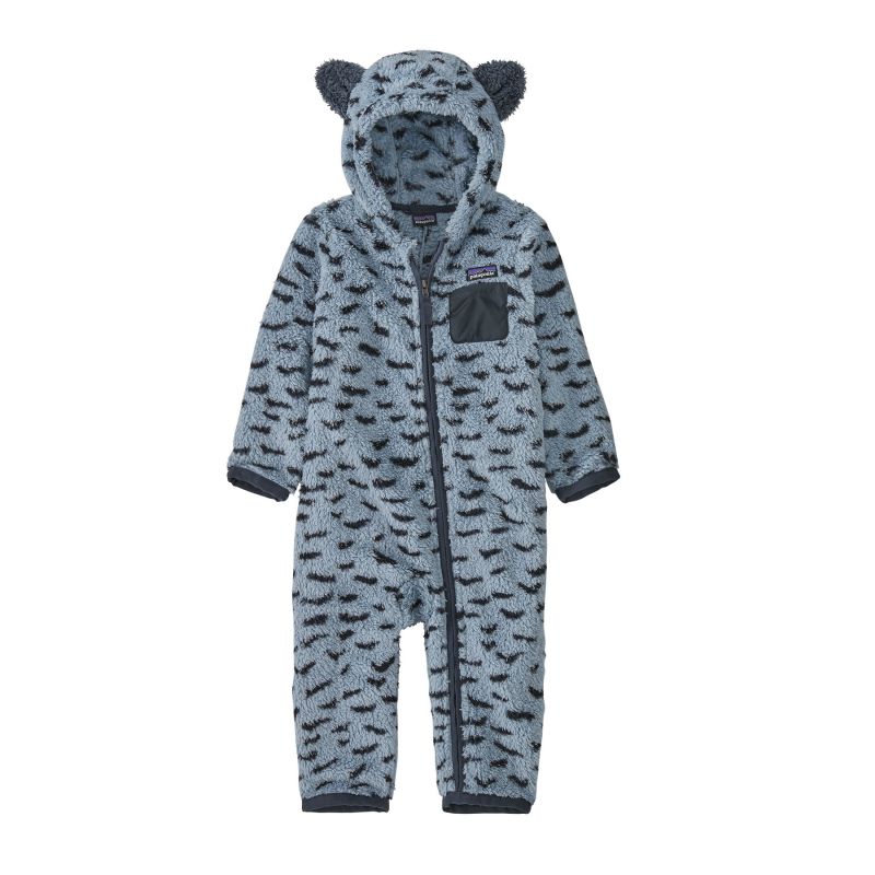 Fleece jumpsuit Patagonia Baby Furry Friends Bunting (Snøaktig: Light Plume Grey) baby