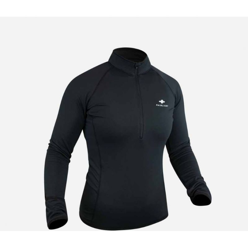 T-Shirt manches longues Raidlight Wintertrail (Black) Femme
