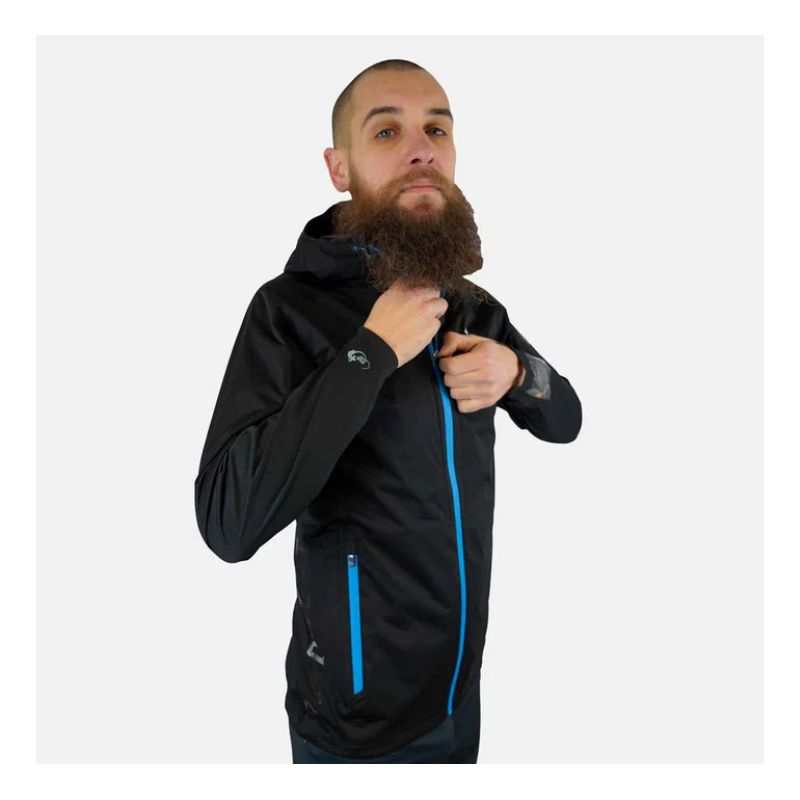 Waterproof trail running jacket Raidlight Raidshell Mp+ (black)