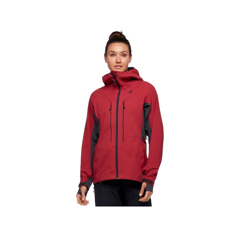 Jacke Black Diamond DAWN PATROL HYBRID SHELL (Wild Rose) Frau