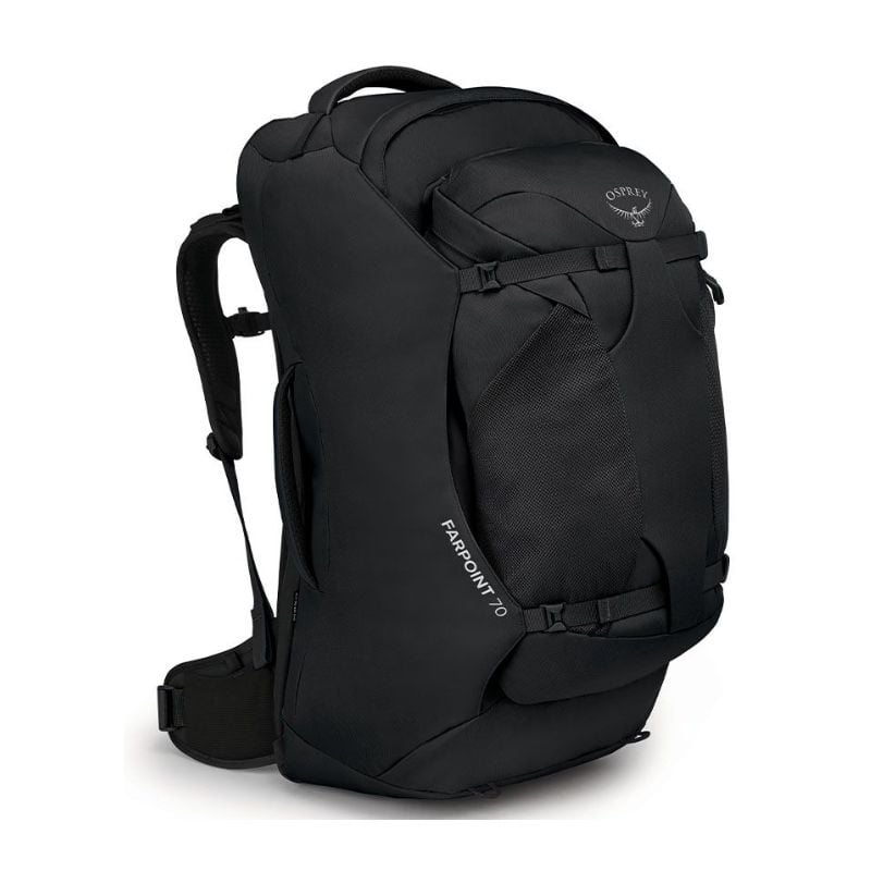 Reseryggsäck Osprey Farpoint 70 (Svart) Man
