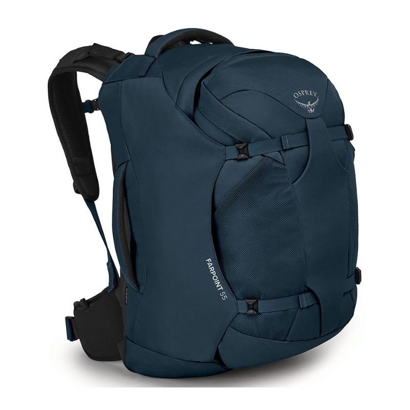 Zaino da viaggio Osprey Farpoint 55 (Muted Space Blue)