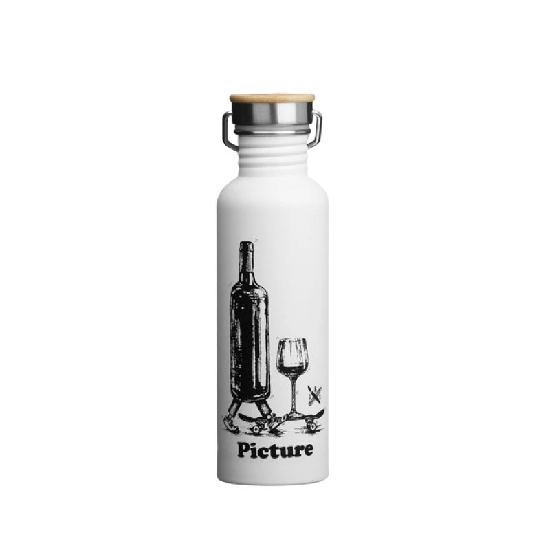 Pullo Picture Hampton Bottle (valkoinen lasi)