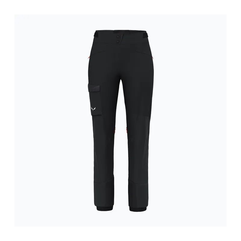 Naisten hiihtohousut Salewa SELLA DST HYB PANT (black out)