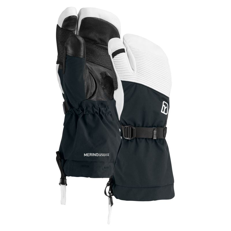 Hansker 3 fingre Ortovox FREERIDE 3 FINGER GLOVE PRO (black raven)