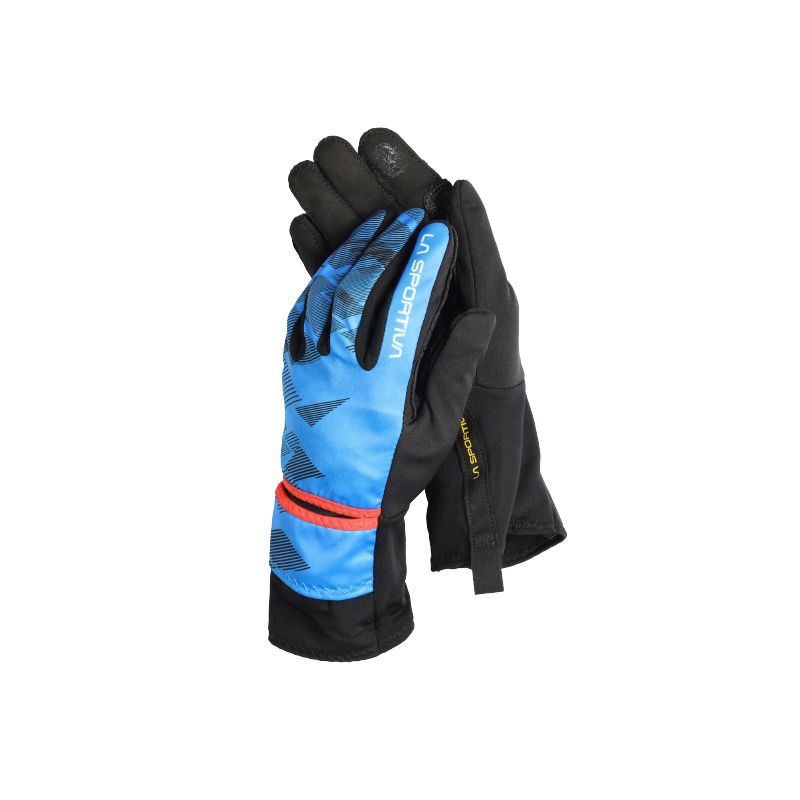 Skidåkningshandskar för damer La Sportiva Session Tech Gloves (Malibu Blue/White)