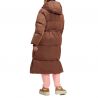 Dames UGG Keeley Lange Pufferjas (donker kastanje)